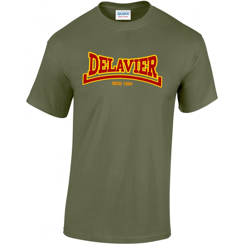 Teeshirt Delavier - Since 1990 - Military