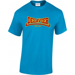 Teeshirt Delavier - Since 1990 - Sapphire