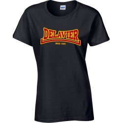 Delavier - Teeshirt femme - Since 1990 - noir