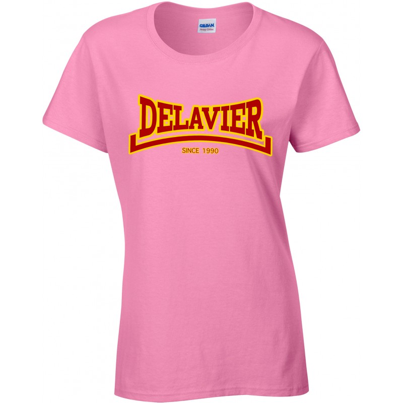 Delavier - Teeshirt femme - Since 1990 - Azalea